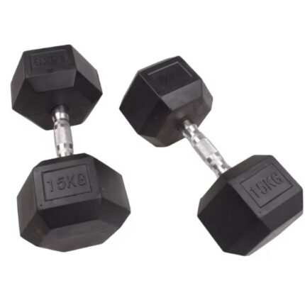Mancuerna Hexagonal de 15 Kg
