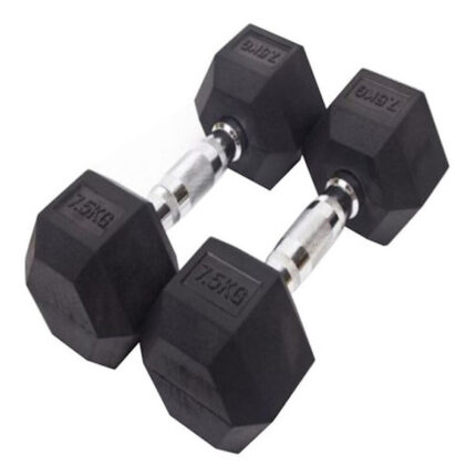 Mancuerna Hexagonal Par de 7,5 Kg